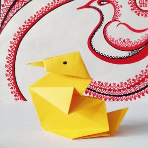 оригами Утка