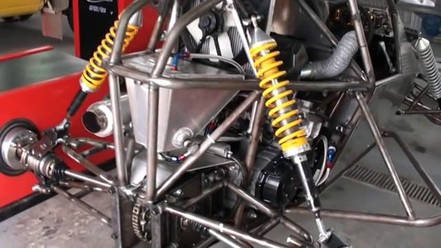 Проект багги БАРРАКУДА. Стендовые испытания. смотреть онлайн