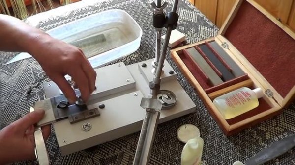 Заточка ножей от VICTORINOX и SOLINGEN(до состояния строгания волоса).