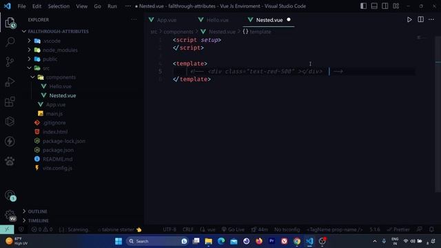 #13. Fallthrough Attributes in Vue Js | Vue js Series #vuejs #frontend #webdevelopment смотреть онлайн