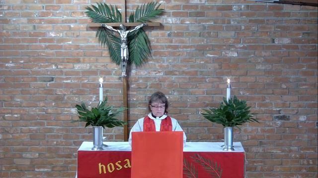 Worship Service for March 28, Palm Sunday смотреть онлайн