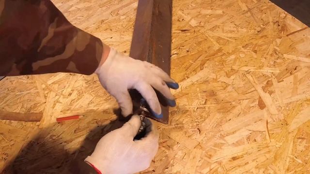 Простой листогиб своими руками. Намного Дешевле заводского. Минимум сварки. Регулируемый. смотреть онлайн