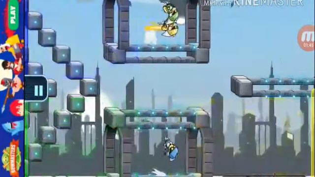 Обзор на игру Gravity Guy смотреть онлайн