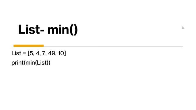 6. sum(), min(), max() functions in List | Python Lectures | смотреть онлайн