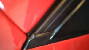 Замена  наружной уплотнительной резинки водительской двери.