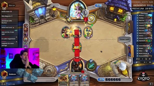 Flark Bomb Magnetic Hunter | Rise of Shadows | Hearthstone | Dekkster смотреть онлайн
