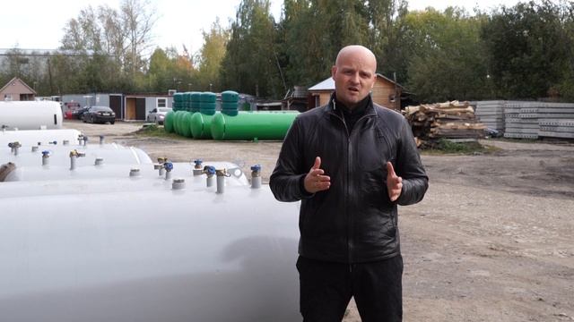 Почему выгодна установка газгольдера зимой? | Установка газгольдера в зимний период смотреть онлайн