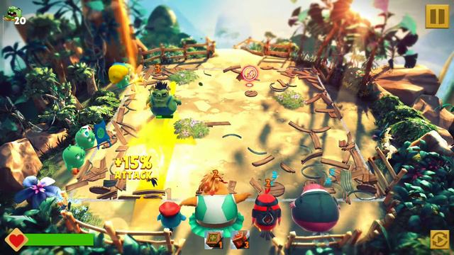 Thanksgiving Event Full Walkthrough ∥ Angry Birds Evolution ∥ Battle for a Master Bird смотреть онлайн