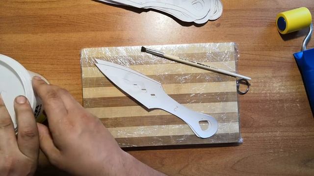 Делаем кунай из бумаги. Как у Рэйф из игры Apex Legends. смотреть онлайн