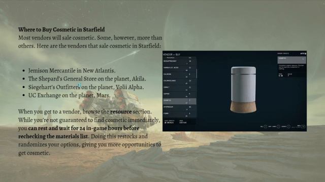 How to Get Cosmetic in Starfield (2023 Guide) смотреть онлайн