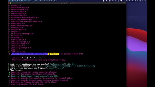 React Native + Hasura + RTK Query + GraphQL Codegen смотреть онлайн