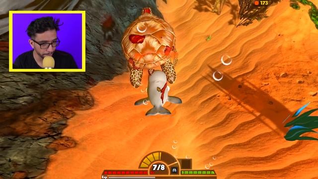 WORLD'S CUTEST BELUGA vs NEW GREAT WHITE SHARK! (BIGGEST SHARK EVER) (Feed and Grow Fish gameplay) смотреть онлайн