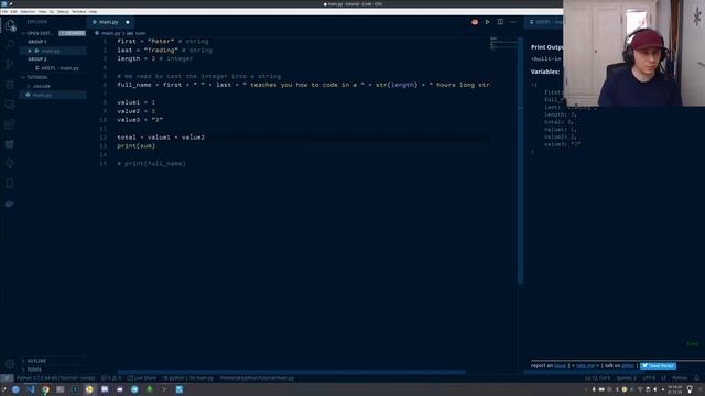 Python Live Stream For Beginners: Basic Language Features And Syntax 1 смотреть онлайн