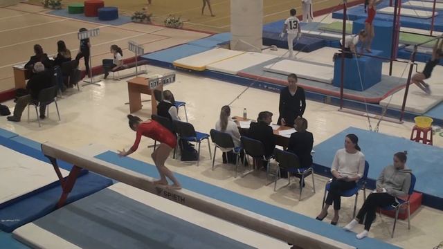 Деева Лилия Бревно (1 взр. произвольная программа) смотреть онлайн