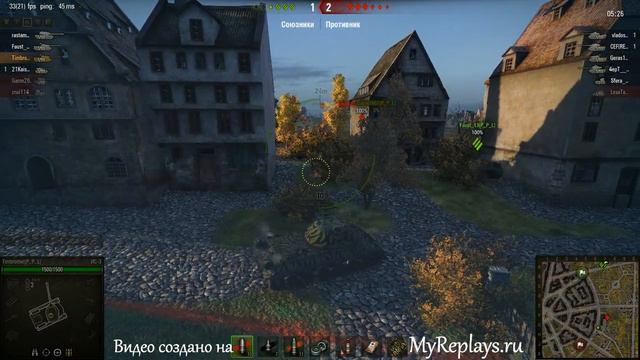 WOT: Руинберг - ИС-3 смотреть онлайн