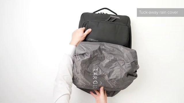 Targus 15-17.3” Antimicrobial 2Office Backpack (TBB615GL) смотреть онлайн