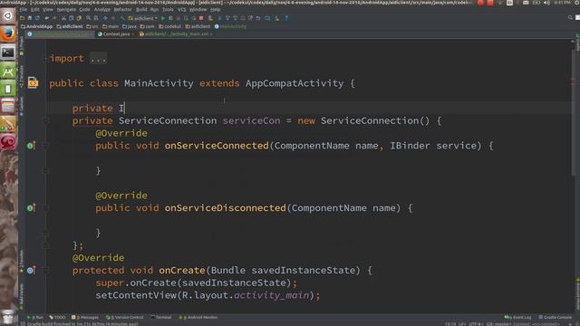 Android Tutorial 2019 - Android Services AIDL Server Part - 6 смотреть онлайн