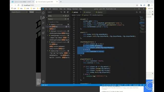 【cocos creator教程】1小时开发RPG小游戏 P3 смотреть онлайн