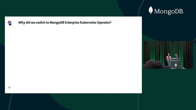 How We Provide MongoDB Enterprise in Self-Service and Leverage Kubernetes Operators смотреть онлайн