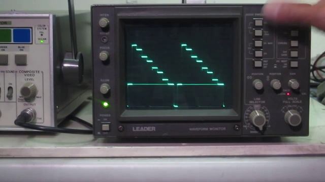 Leader 5860V Waveform　Monitor　動作確認 смотреть онлайн