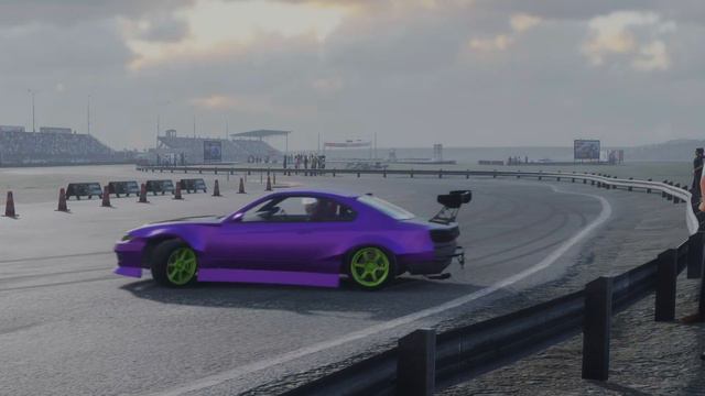 CarX Drift red ring view from side by hairpin online lobby смотреть онлайн
