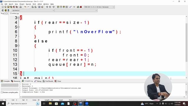 Queue:01 - Array Implementation of Queue | Data Structure Tutorial in Hindi смотреть онлайн