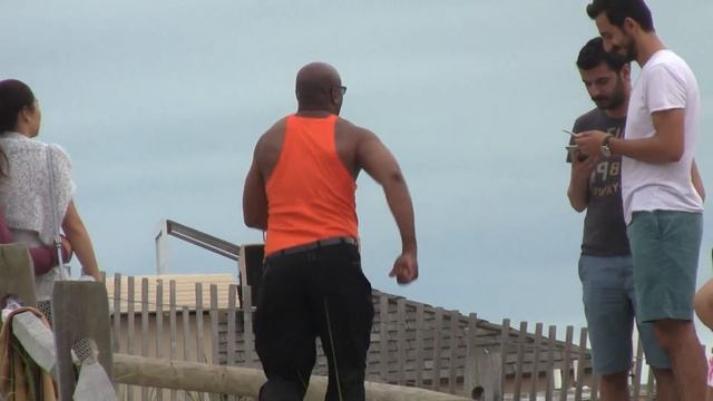 A Dancing Man in Atlantic City
