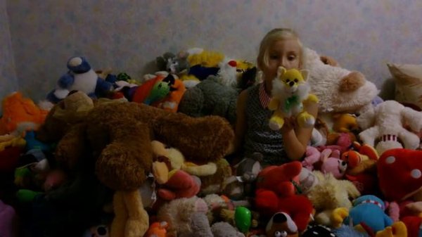 Мои мягкие игрушки часть 1!