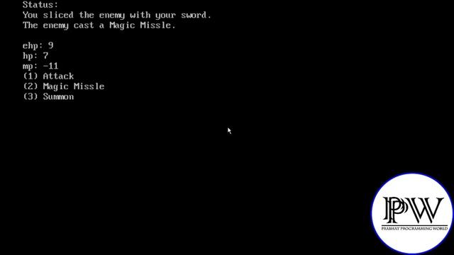 Turn Based Battle System in C++ programming language with source code смотреть онлайн