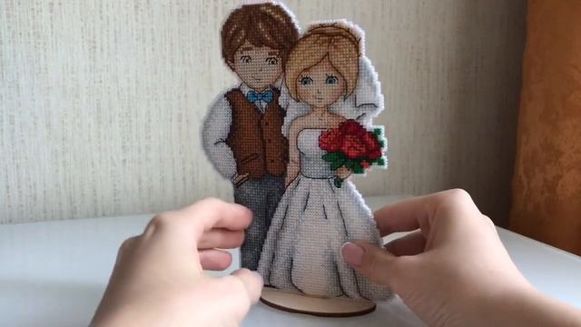 Жених и невеста/Жар-птица/Обзор набора/Процесс Вышивки/Впечатления/Готовая работа смотреть онлайн