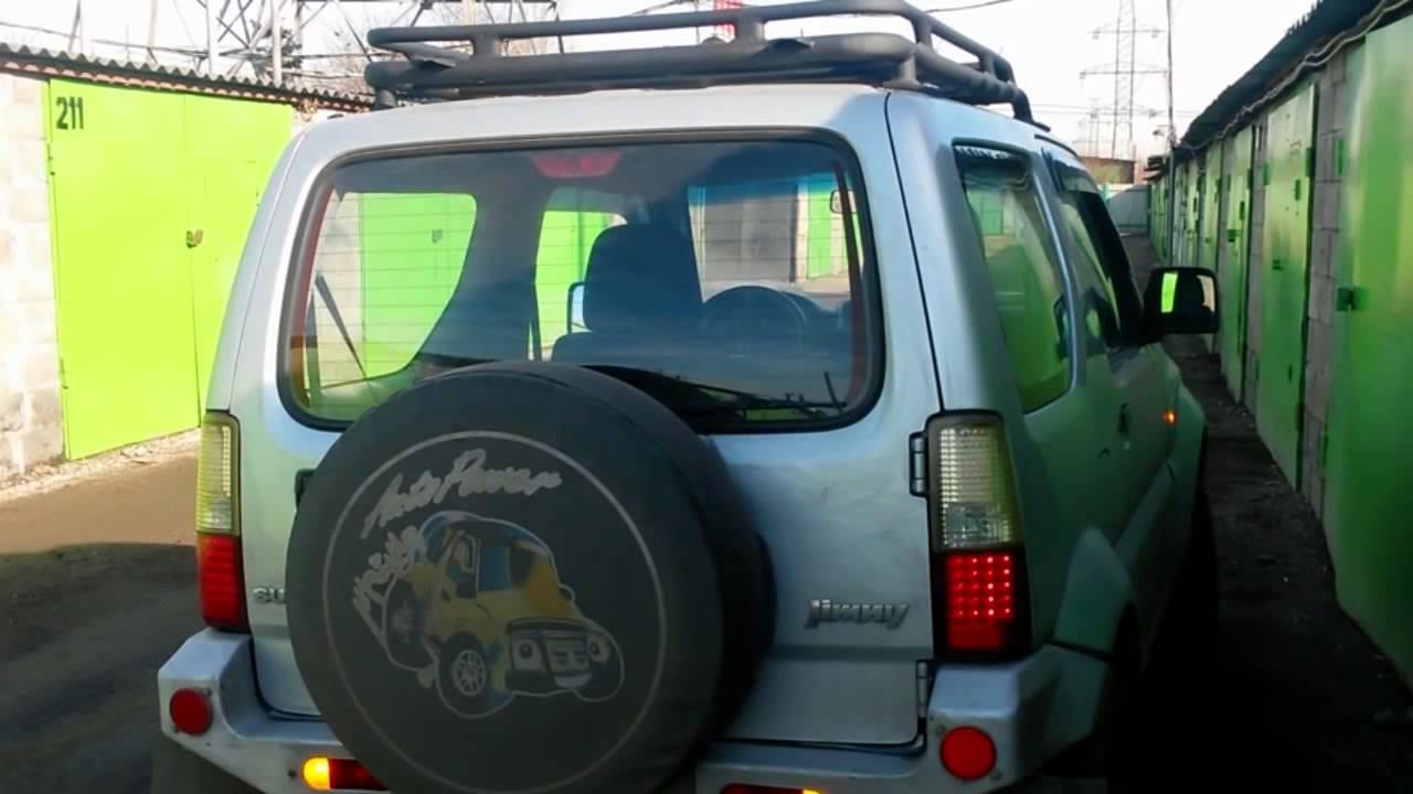Jimny. Новые поворотники, габариты/стопари, задний ход со светодиодами. смотреть онлайн
