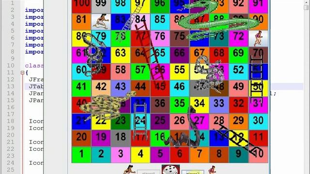 snake and ladder Game in JAVA | Java tutorial | game store смотреть онлайн