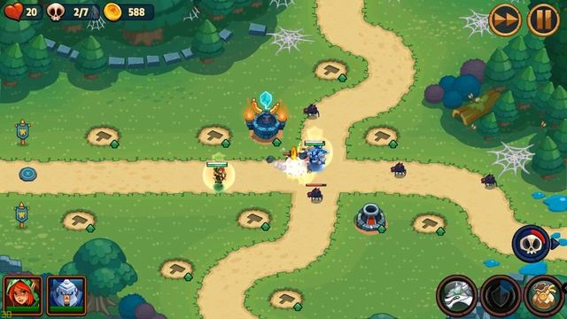 Построил БАШНЮ и ОТРАЗИЛ волну МОНСТРОВ! Безумная оборона ЗАМКА в игре Realm Defense от Play Games смотреть онлайн
