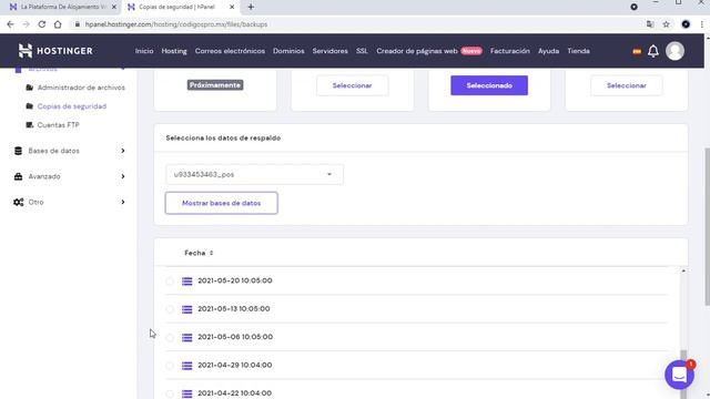 Programar respaldos automáticos de un hosting | MySQL y PHP смотреть онлайн