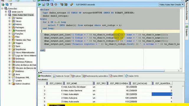 aula 2460 PL SQL Tabelas com ROWTYPE e SELECT FIRST LAST смотреть онлайн