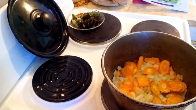 Вкусная радость. Овощи в казанке. Привет веганам и зожникам!