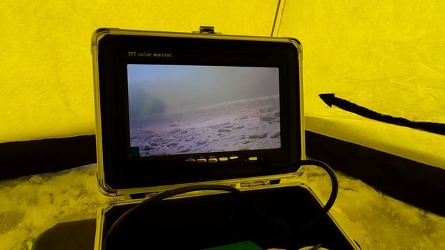 Подводная китайская камера на дне реки 2 метра под льдом смотреть онлайн