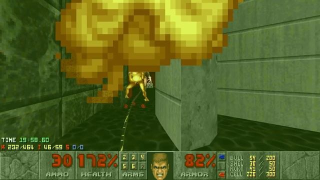 Doom II - Nine Circles (Ultra-Violence 100%) смотреть онлайн