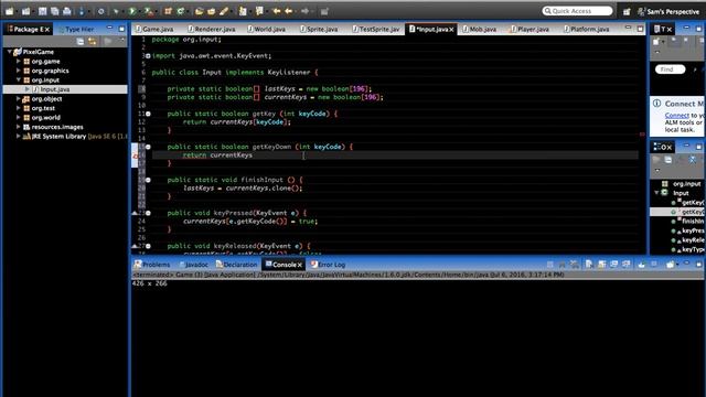 Java 2D Pixel Game Tutorial - Episode 14 - Improved Key Input смотреть онлайн