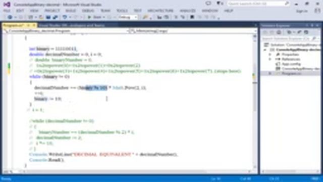 Binary to Decimal conversion смотреть онлайн