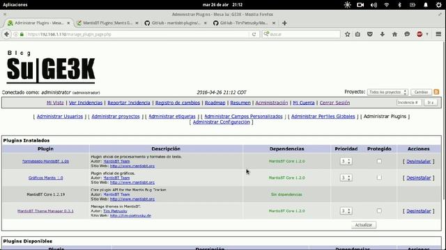 Curso de MantisBT Capitulo 3: Personalizacion смотреть онлайн