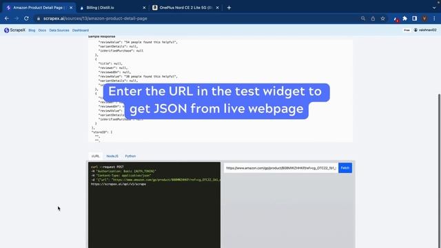 How to extract data from webpages as JSON with ScrapeX.ai смотреть онлайн