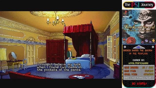 The PS1 Journey Challenge DAY116 (Broken Sword: The Shadow of the Templars part 1) смотреть онлайн