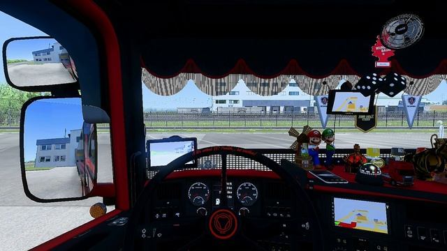 ETS2 1.44Scania R580 RJL Tuning  Scania RJL CMI Interior  Trailer Tuning Pack  Roextended Map