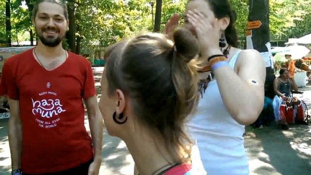 Парный боди-перкашн на Барабанах Мира смотреть онлайн