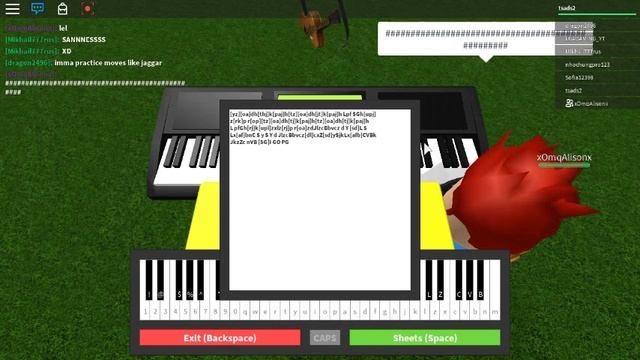 Roblox snowdin Piano sheets. смотреть онлайн