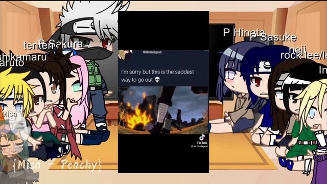 Naruto and friends react to TikToks/the future(skit thing i guess) смотреть онлайн