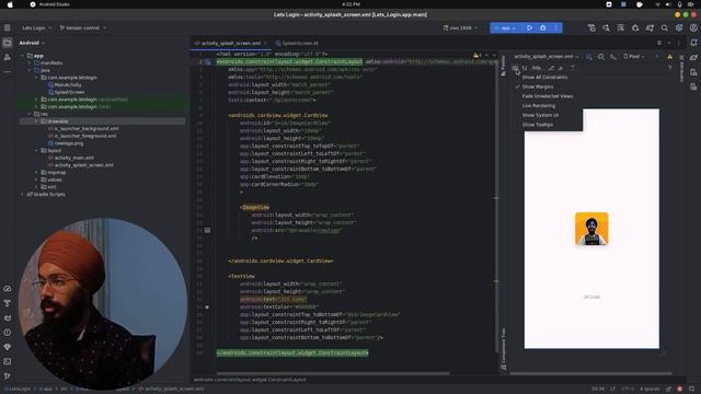 Splash Screen in android - Project - 2 (Let's Login) - Jit Code смотреть онлайн