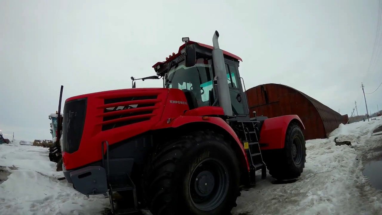 Трактор К 744 р4 Небольшая модернизация! смотреть онлайн