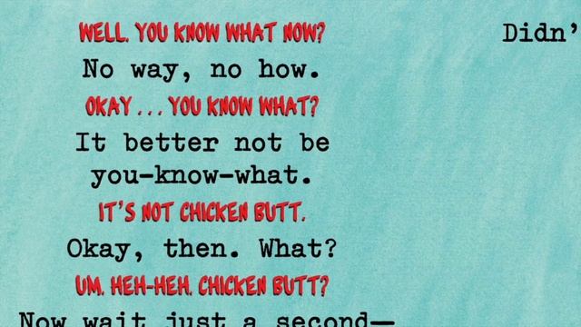 Chicken Butt by Erica S. Perl, illustrated by Henry Cole | Laugh-Out-Loud | Penguin Reads смотреть онлайн
